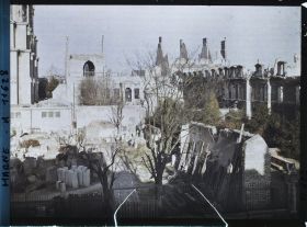 Image représentant France, Reims, Vue d'ensemble du Palais Archiépiscopal