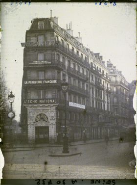 Image représentant Angle du boulevard Haussmann et de la rue Auber