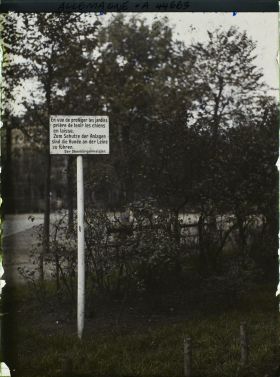 Image représentant Allemagne, Mayence, Inscription concernant les Jardins
