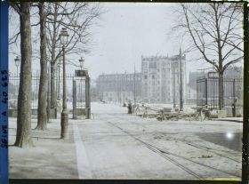 Image représentant Emplacement des anciennes fortifications à la porte d'Auteuil, boulevard Exelmans