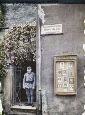 Image représentant Allemagne, St Goarhausen, Inscription Française (Cercle de St Goar)