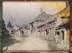 Image représentant France, Elincourt Ste Marguerite, Guerre La Grande Rue d'Elincourt Ste Marguerite (Ouest)