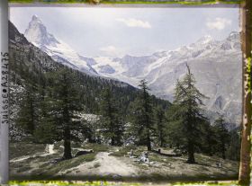 Image représentant Panorama sur la vallée de Zermatt et le Cervin