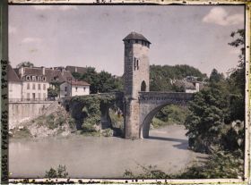 Image représentant France, Orthez, Le Vieux Pont