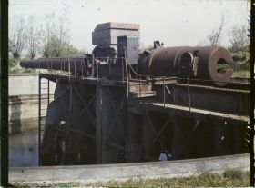 Image représentant Belgique, Ostende, Batterie Deutschland, Ensemble d'une pièce