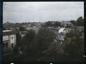 Image représentant Panorama sur Lausanne depuis la terrasse du château