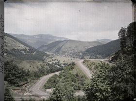 Image représentant Route de Bussang à Thann, vue sur Urbès