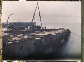 Image représentant Belgique, Ostende, Le Pont du "Vindictive"