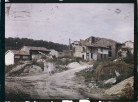 Image représentant France, La Chalade, Aspect des ruines de la Chalade, Carrefour de la route du Bois de Bolante et de la Route de Claon