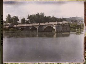 Image représentant France, St Mihiel, Ruines du Grand Pont sur la Meuse