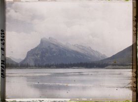 Image représentant Canada, Banff, Lac Vermillon et Mt Rundle