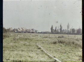 Image représentant Belgique, Neuve Eglise, Le Nouveau Village vu du Sud