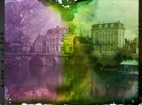 Image représentant France, Soissons, Vieux Pont et reconstructions rive droite vers St Vaast