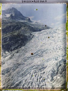 Image représentant Le glacier du Rhône et le Gärstenhörner