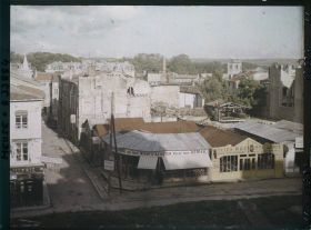 Image représentant France, Verdun, Les magasins provisoires de la rue Marzel