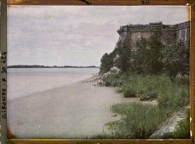 Image représentant France, Blaye, La Gironde à marée basse