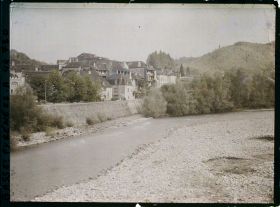 Image représentant France , Tardets, Vue d'ensemble s/ le Saison