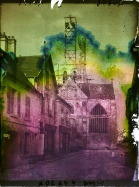 Image représentant France, Vailly, Eglise en restauration l'Abside