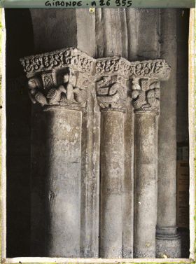 Image représentant Chapiteaux de la basilique Saint-Seurin