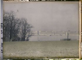 Image représentant Inondations au champ de courses de Longchamp