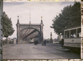 Image représentant Pont de Kehl, Le Pont vu de plus près