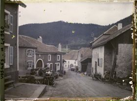 Image représentant France, Raon s/Plaine, Une rue du Village