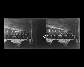 Image représentant Une salle de restaurant des 2emes classes ou 1eres classes
