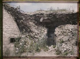 Image représentant France, Vaux, Fort de Vaux Sape par où les Allemands pénétrèrent dans le fort