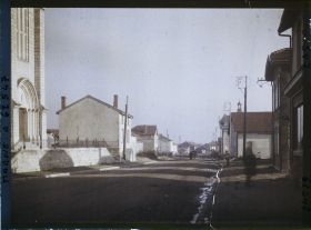Image représentant France, Régions libérées Ville s/ Tourbe, Ville sur Tourbe - La Grande Rue