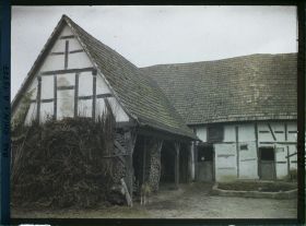 Image représentant France, Scheibenhard Env. de Lauterbourg, Coin de Cour