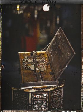 Image représentant Mont-Athos, Vatopediou, Reliquaire du Bois de la Croix