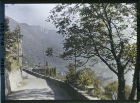 Image représentant La route de Glion et le Léman