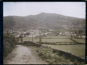 Image représentant France, St Jean Pied de Port, Ponorama pris du Cimetière