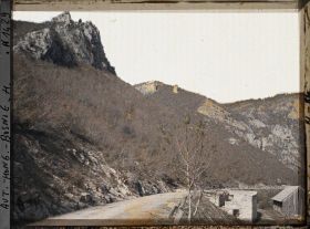 Image représentant La même gorge [gorge du Vrbas avant Krupa] vue de l'amont