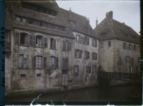 Image représentant France, Haguenau, Vieilles Maisons sur les bords de la Moder