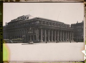 Image représentant L'actuel Opéra (Grand Théâtre) place de la Comédie