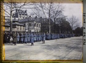 Image représentant Les funérailles de l'ambassadeur des États-Unis Myron Herrick avenue d'Iéna