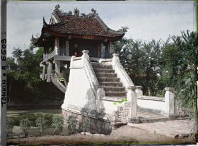 Image représentant Le temple Nhu't-chu-tu' ou Mot-cot (" Pagode du pilier unique ")