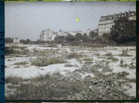 Image représentant La zone des anciennes fortifications à la porte Dauphine