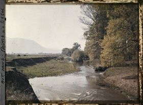 Image représentant La rivière à l'entrée de la Poljé de Sarajevo