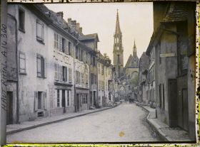 Image représentant Alsace, Thann, Rue des bœufs