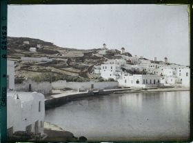 Image représentant Un coin de la ville : vue prise du Musée vers le Sud-Est.