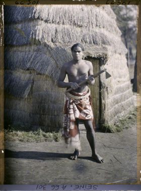 Image représentant L'Exposition Coloniale Internationale de 1931, un homme kanak