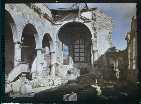Image représentant France, Romagne sous Montfaucon, Intérieur de l'Eglise de Romagne
