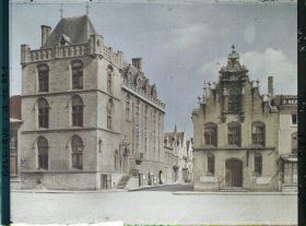 Image représentant Belgique, Furnes, Maison des Officiers Espagnols, Théâtre.