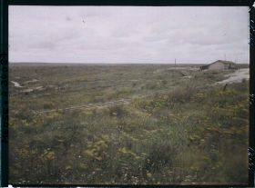Image représentant France, Fleury, Vue prise de la route de Fleury au fort de Vaux vers l'Ouest