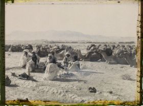 Image représentant Halte d'une caravane pachtoune