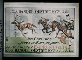 Image représentant Affiche de l'emprunt national de 1920, Banque Oustric et Cie