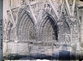 Image représentant Les trois portails de la façade occidentale