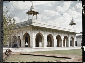 Image représentant La salle des audiences privées (Diwan-i-Khas) dans le fort Rouge (Lal Qila)